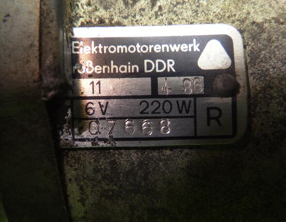 Dynamo (Alternator) TRABANT P 601 (--)