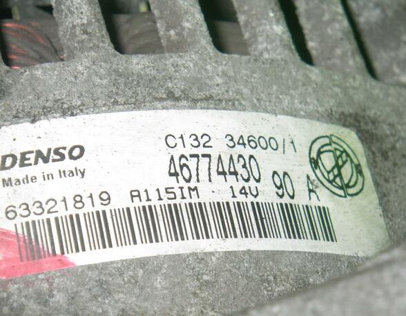 Dynamo (Alternator) FIAT Punto (188)