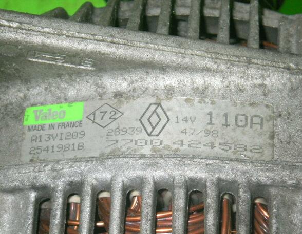 Alternator RENAULT Megane Scenic (JA0/1)