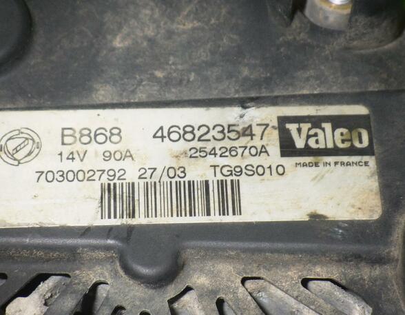 Alternator FIAT Panda (169)