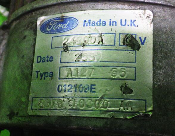 Dynamo (Alternator) FORD Fiesta II (FBD)