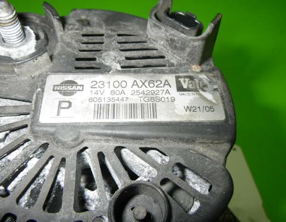 Dynamo (Alternator) NISSAN Micra III (K12)