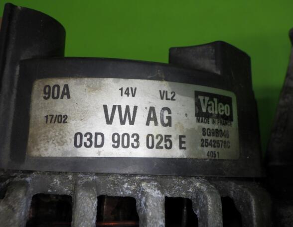 Alternator SEAT IBIZA III (6L1), VW POLO (9N_)