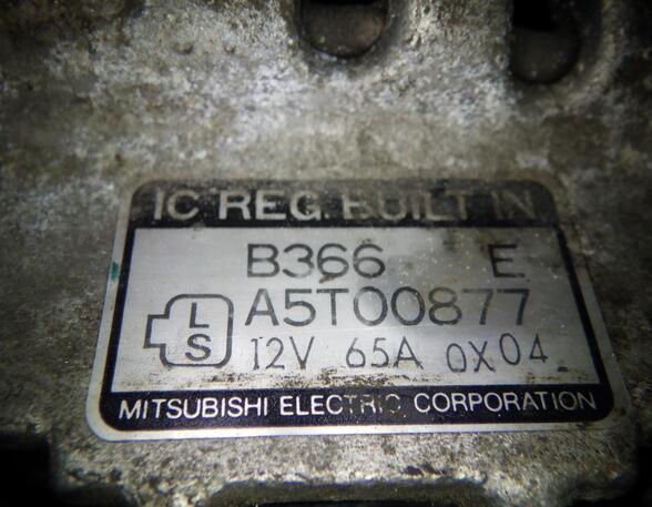 Alternator MAZDA 323 C IV (BG)