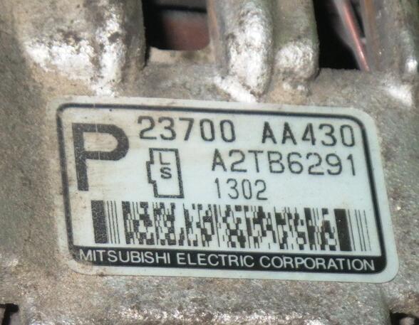 Dynamo (Alternator) SUBARU FORESTER (SF_), SUBARU IMPREZA Saloon (GC)