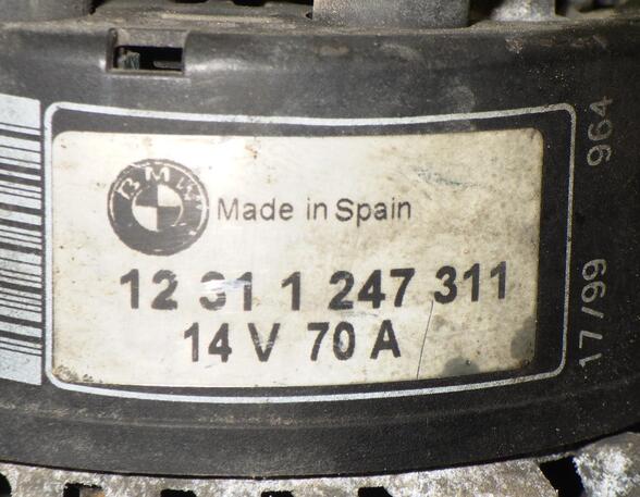 Dynamo (Alternator) ALFA ROMEO 156 (932_), BMW 3 (E36)