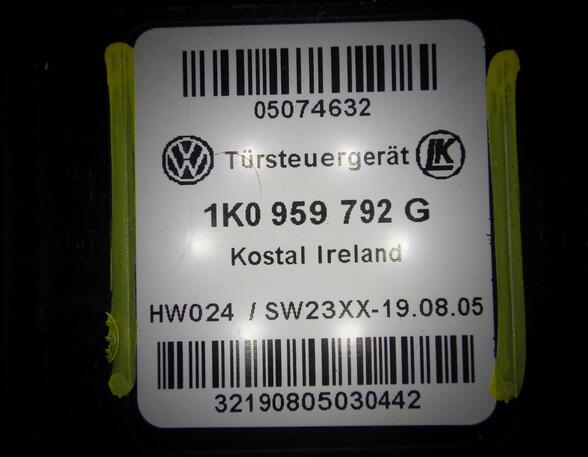 Electric Window Lift Motor VW Caddy III Großraumlimousine (2CB, 2CJ, 2KB, 2KJ), VW Touran (1T1, 1T2), VW Touran (1T3)