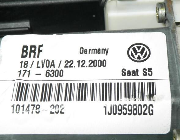 Electric Window Lift Motor SEAT LEON (1M1), SEAT TOLEDO II (1M2)