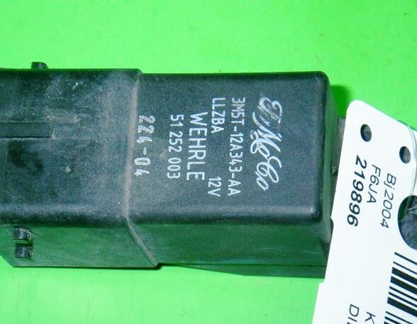 Glow Plug Relay Preheating FORD Fiesta V (JD, JH)