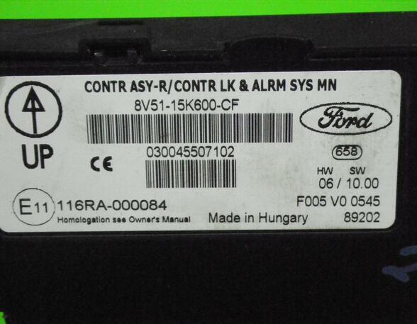 Controller FORD Fiesta VI (CB1, CCN)