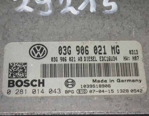 Regeleenheid VW Touran (1T1, 1T2)