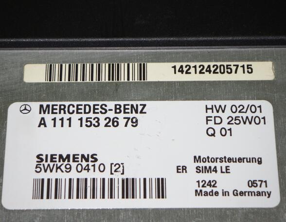 Controller MERCEDES-BENZ C-Klasse Coupe (CL203)