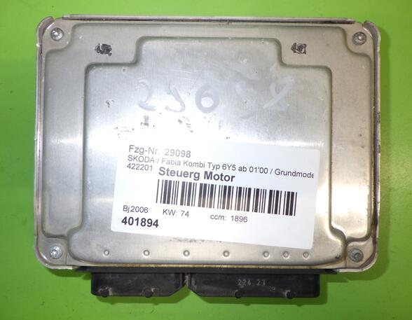 Control unit SKODA FABIA I Combi (6Y5)