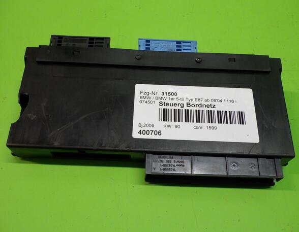 Control unit BMW 1 (E81), BMW 1 (E87)