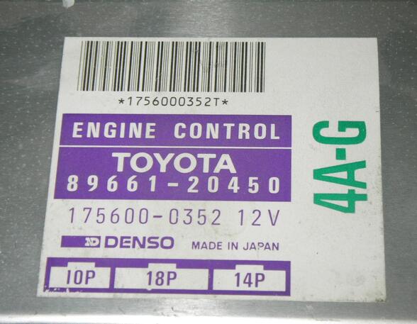 Control unit TOYOTA CELICA Hatchback (_T16_)