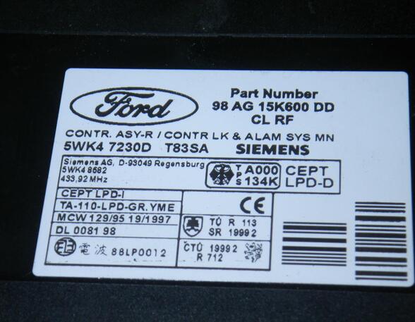 Regeleenheid FORD FOCUS Turnier (DNW)