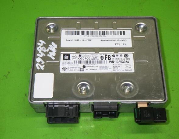 Control unit OPEL CASCADA (W13), OPEL ASTRA J Sports Tourer (P10)