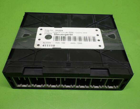 Control unit OPEL INSIGNIA A (G09), OPEL INSIGNIA A Sports Tourer (G09)