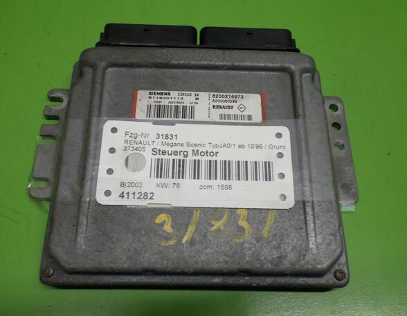 Control unit RENAULT MEGANE Scenic (JA0/1_), RENAULT SCÉNIC I MPV (JA0/1_, FA0_), RENAULT CLIO II (BB_, CB_)