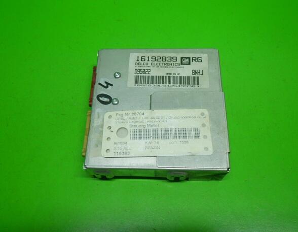 Control unit OPEL ASTRA F (T92), OPEL ASTRA F Hatchback (T92)