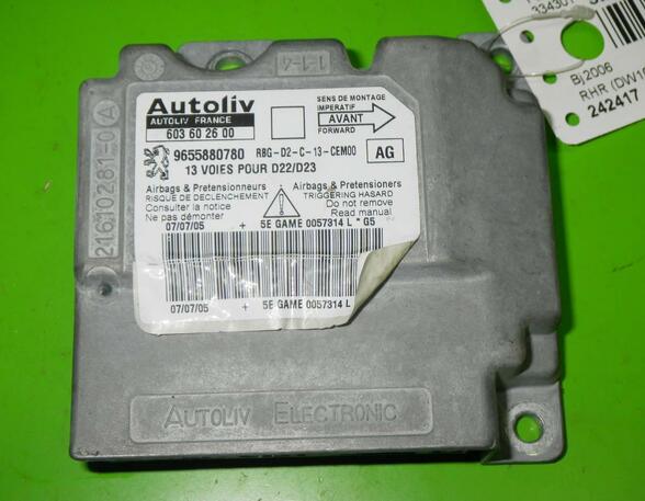 Airbag Control Unit PEUGEOT 407 SW (6E)