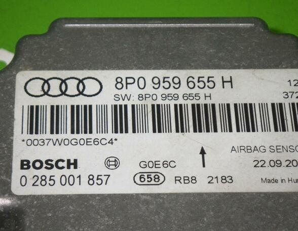 Airbag Control Unit AUDI A3 (8P1), AUDI A3 Sportback (8PA)