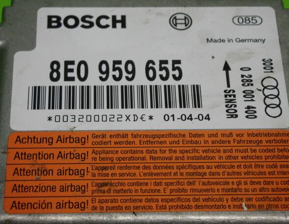 Regeleenheid airbag AUDI A4 (8E2)