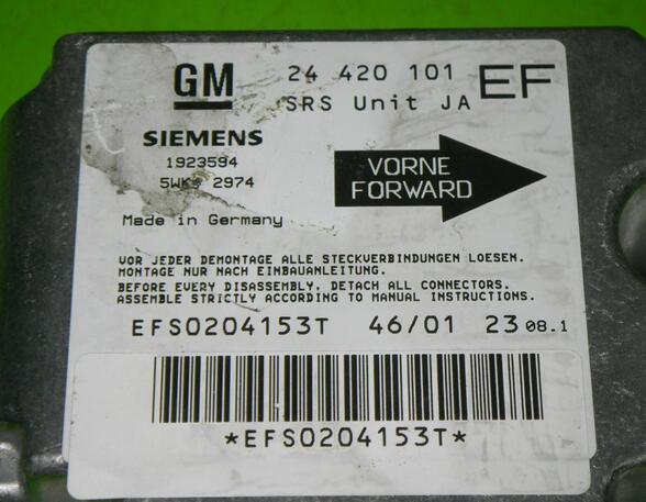 Regeleenheid airbag OPEL OMEGA B Estate (V94)