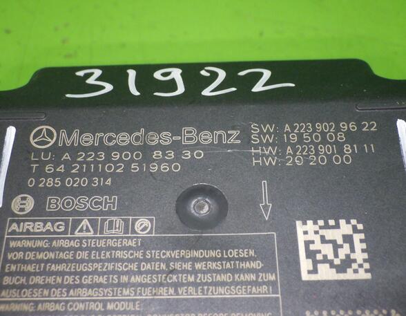 Regeleenheid airbag MERCEDES-BENZ EQS (V297)