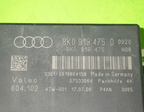 Regeleenheid park distance control AUDI A4 Avant (8K5, B8)