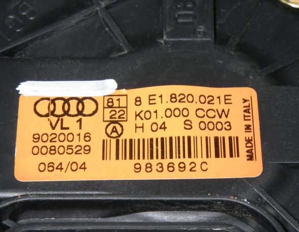 Elektrische motor interieurventilatie AUDI A4 Avant (8E5, B6), AUDI A4 Avant (8ED, B7)