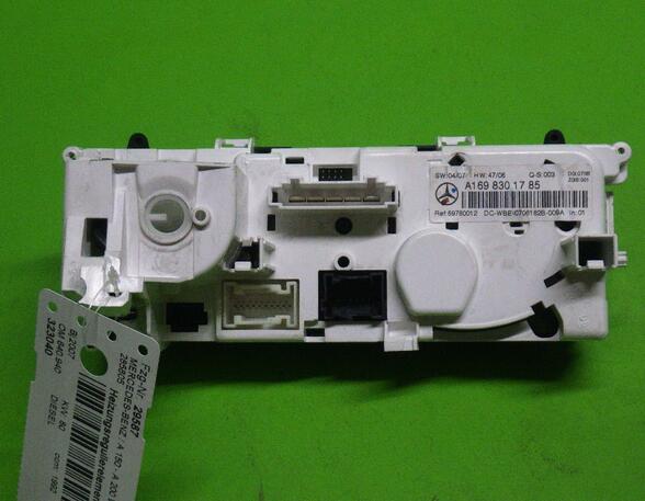 Heating & Ventilation Control Assembly MERCEDES-BENZ A-Klasse (W169)