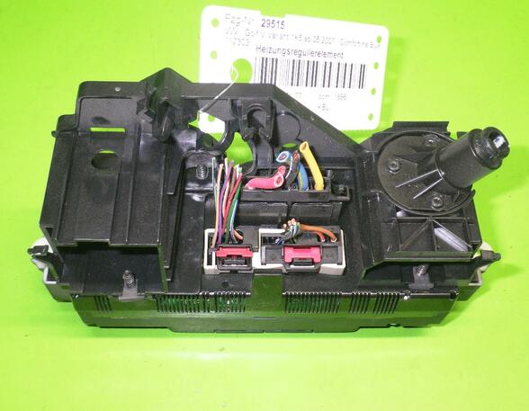 Heating & Ventilation Control Assembly VW Golf V Variant (1K5)