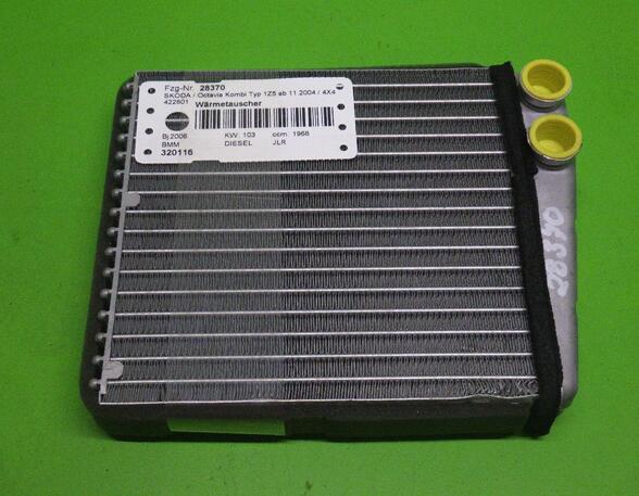 Heater Core Radiator SKODA OCTAVIA II Combi (1Z5), AUDI A3 (8P1), AUDI A3 Sportback (8PA)