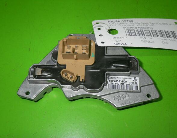 Heating / Ventilation Control Unit AUDI A4 (8D2, B5)