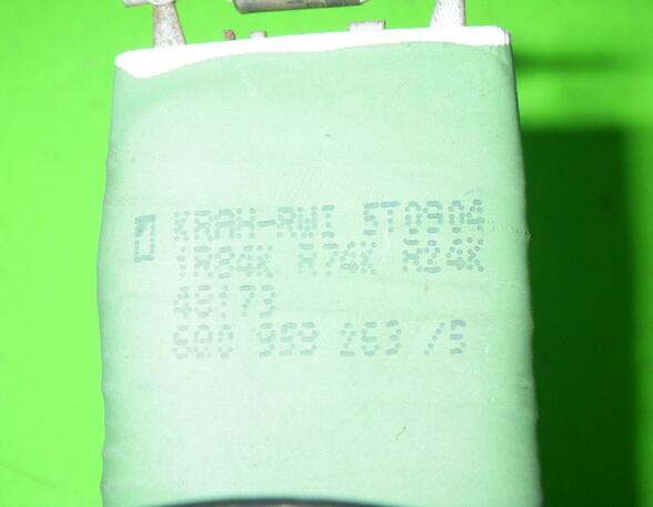 Resistor Interior Blower SKODA Fabia I Combi (6Y5)