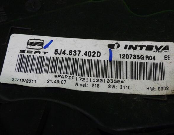 Window Lift SEAT IBIZA IV ST (6J8, 6P8), SEAT IBIZA IV (6J5, 6P1), SEAT IBIZA IV SC (6J1, 6P5)