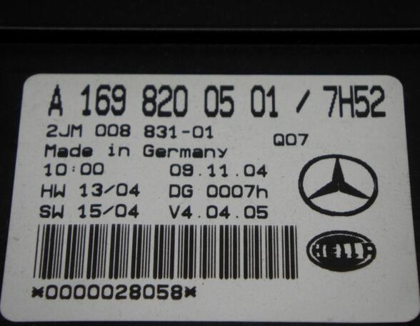 Interior Light MERCEDES-BENZ A-Klasse (W169)