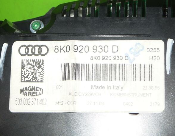 Instrument Cluster AUDI A4 Allroad (8KH, B8), AUDI A4 Avant (8K5, B8)