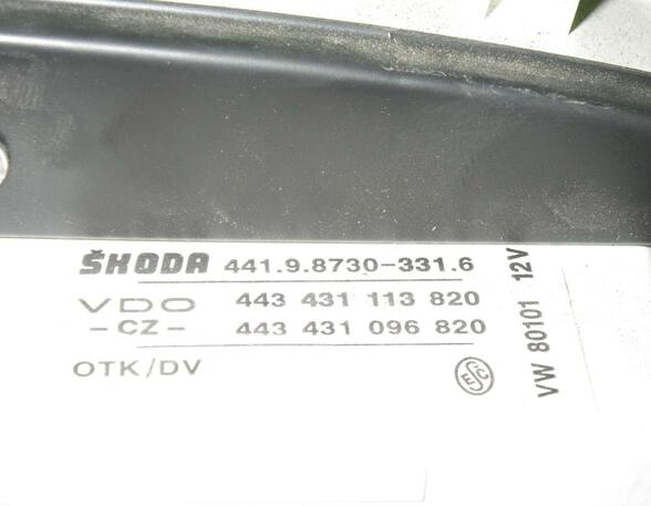 Instrument Cluster SKODA Felicia I (6U1), SKODA Felicia II (6U1)