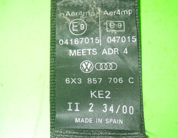 Safety Belts VW Lupo (60, 6X1)