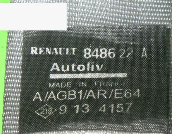 Safety Belts RENAULT Megane I Cabriolet (EA0/1)