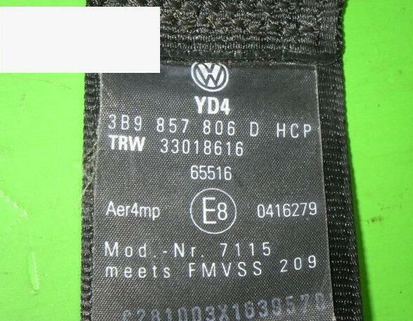 Veiligheidsgordel VW Passat Variant (3B6), VW Passat Variant (3B5)