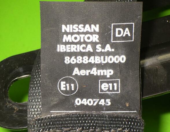 Safety Belts NISSAN Almera Tino (V10)