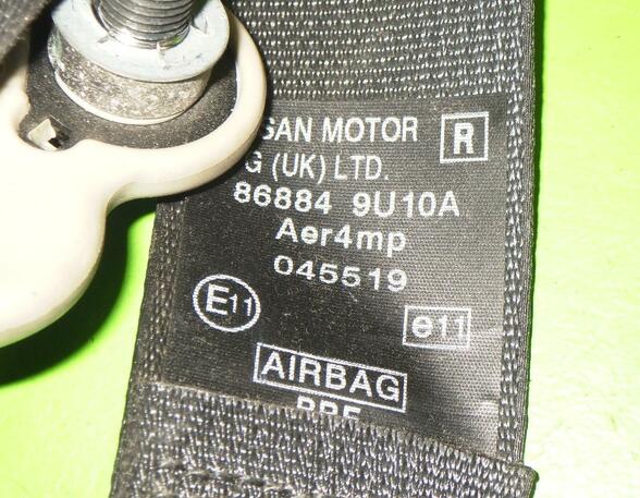 Safety Belts NISSAN Note (E11, NE11)