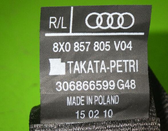 Safety Belts AUDI A1 (8X1, 8XK), AUDI A1 Sportback (8XA, 8XF)