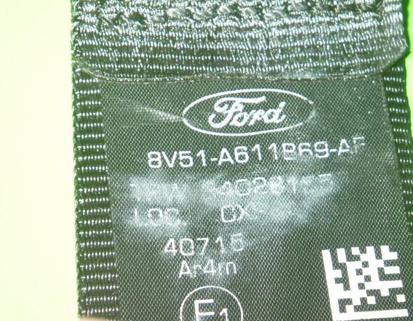 Safety Belts FORD Fiesta VI (CB1, CCN)