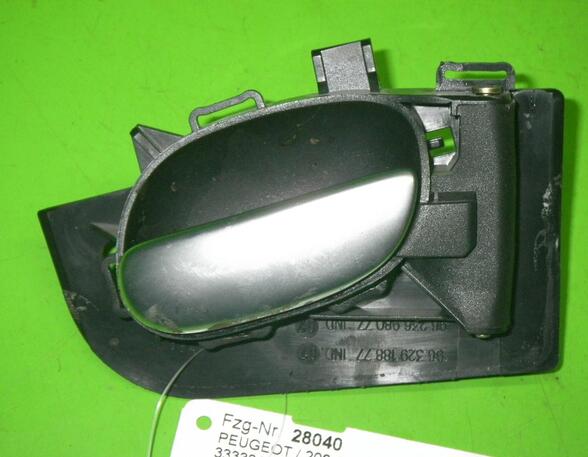 Interior Door Handle PEUGEOT 206 CC (2D), PEUGEOT 206 SW (2E/K)