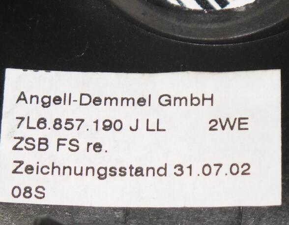 Versnellingspook Paneel VW TOUAREG (7LA, 7L6, 7L7)