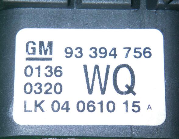 Headlight Light Switch OPEL Meriva (--)